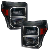 ORACLE Lighting Oracle 11-16 Ford F250/350 LED HL - Black - ColorSHIFT