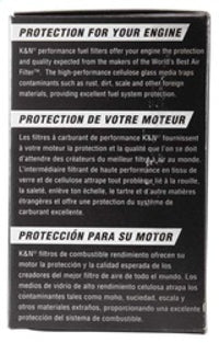 K&N Engineering K&N Fuel Filter 88-01 Acura Integra 1.8L, 94-98 Honda Accord 2.2L