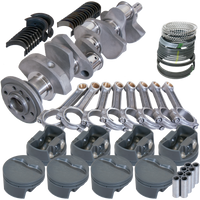 Eagle Chevy 350 3.480in Crank 6.000in I-Beam Rods -5cc Flat Top 4.030in Pistons Rotating Assembly