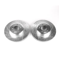 PowerStop Power Stop 08-10 BMW 535i Front Evolution Drilled & Slotted Rotors - Pair