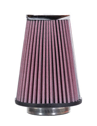 K&N Engineering K&N Universal Clamp-On Air Filter 2-7/16in Flange 4-1/2x3-3/4in Base 3x2in Top 6in Height