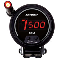 Autometer 85.7mm Black 0-16K RPM Tachometer Sport-Comp Elite Digital Gauge