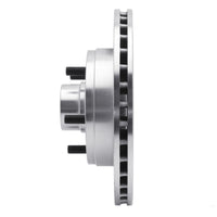 R1 Concepts R1 1988-1991 Chevrolet C1500 Front Left Drilled & Slotted Silver Brake Rotor