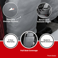 Covercraft Endura Waterproof Polyester SeatSaver Custom Third Row Seat Covers