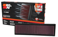 K&N Engineering K&N Replacement Air Filter VOLKSWAGEN JETTA 2005-2010, RABBIT 2007-2009 2.5L L5
