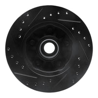 R1 Concepts R1 98-02 Ford Ranger (USA/Canada) Front Right Drilled & Slotted Black Brake Rotor