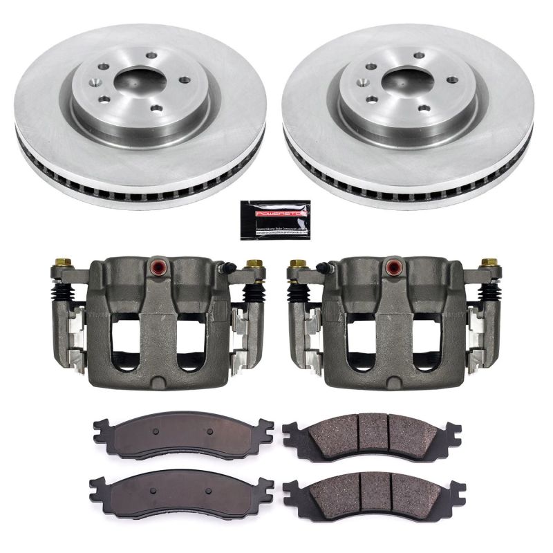 PowerStop Power Stop 11-12 Ford Taurus Front Autospecialty Kit w/Cals