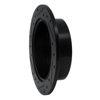 R1 Concepts R1 04-12 Mitsubishi Eclipse Rear Right Drilled & Slotted Black Brake Rotor