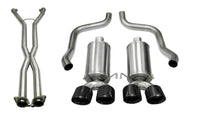 CORSA Performance Corsa 09-13 Chevy Corvette 6.2L V8 2.5in Sport Cat-Back Dual Rear Exit w/Twin 4.0in Pol Pro-Ser Tips