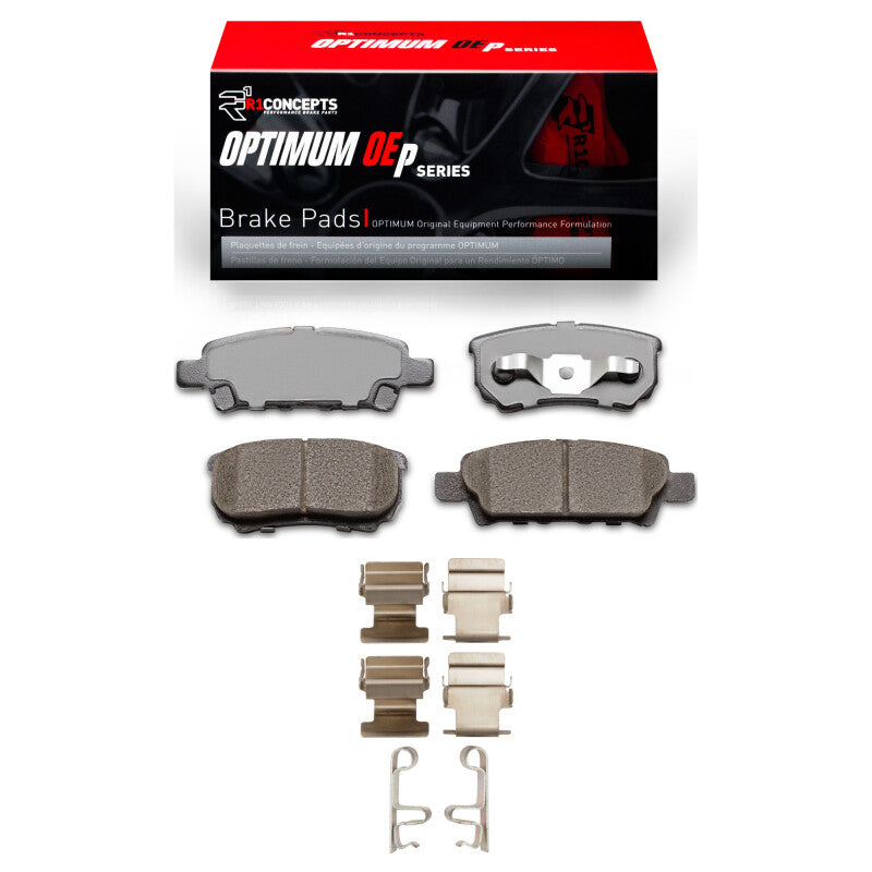 R1 Concepts R1 04-17 Chrysler Sebring Rear Optimum OE Brake Pads & Hardware Kit