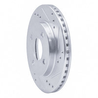 R1 Concepts R1 95-96 Dodge Neon (USA/Canada) Front Right Drilled & Slotted Silver Brake Rotor