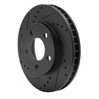 R1 Concepts R1 1990-1997 Buick LeSabre Front Left Drilled & Slotted Black Brake Rotor