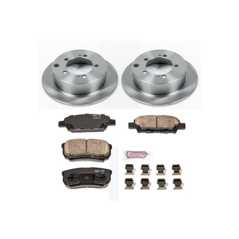 PowerStop Power Stop 04-06 Mitsubishi Lancer Rear Autospecialty Brake Kit