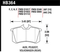 Hawk Performance Hawk HP+ Street Brake Pads