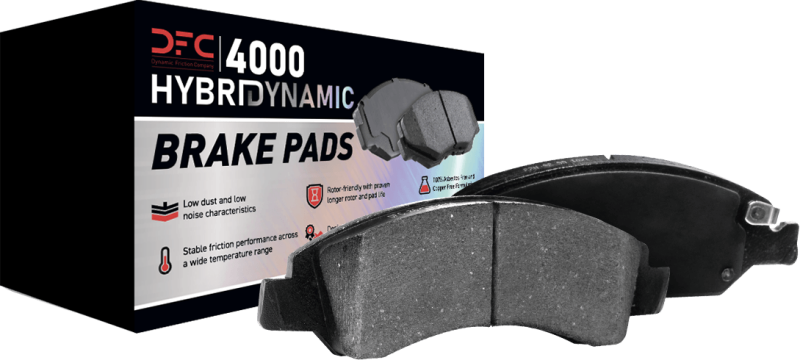 DFC 85-90 Plymouth Colt Front 4000 Hybridynamic Brake Pads