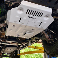 Rival 4x4 Rival 2005-2023 Toyota Tacoma 3Gen 4WD including KDSS  Aluminum Engine Skid Plate