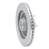 R1 Concepts R1 97-99 Ford F-150 RWD Front Left Drilled & Slotted Silver Brake Rotor