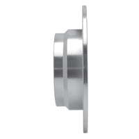 R1 Concepts R1 96-04 Volvo 850 Rear Left Drilled & Slotted Silver Brake Rotor