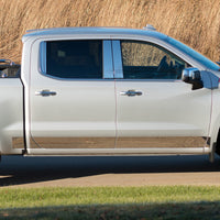 Putco 14-18 Chevy Silv LD - Standard Cab - 8ft Long Box - 10pcs Stainless Steel Rocker Panels