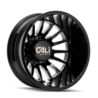 Cali Off-Road 9110D Summit Dually 22x8.25 / 8x200 BP / -232mm Offset / 142mm Hub Gls Blk Mill Wheel