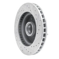 R1 Concepts R1 85-97 Dodge B200 / B200 Van / B250 Front Left Drilled & Slotted Silver Brake Rotor