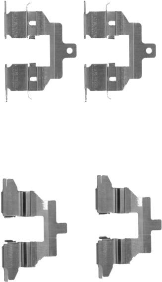 TEXTAR 82508000 Brake Pad Fitting Kit