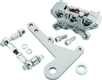 Performance Machine Front Single Brake-Chrome - Chrome