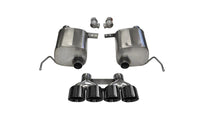 CORSA Performance Corsa 14-19 Chevy Corvette C7 Coupe 6.2L V8 AT/MT 2.75in Valve-Back Dual Rear Exit Black Xtreme Exht
