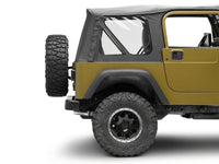 Raxiom 76-06 Jeep CJ7 Wrangler YJ & TJ Gladiator LED Tail Lights- Black Housing (Smoked Lens)