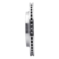 R1 Concepts R1 08-19 Cadillac CTS Rear Right Drilled & Slotted Silver Brake Rotor