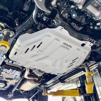 Rival 4x4 Rival 24-26 Toyota Tacoma i-Force Max Hybrid Aluminum Transmission Catalytic Converter Skid Plate