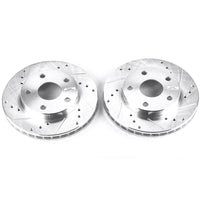 PowerStop Power Stop 91-95 Toyota MR2 Front Evolution Drilled & Slotted Rotors - Pair