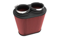 K&N Engineering K&N Universal Clamp-On Air Filter 3in Dual Flange 9in x 6in Base 7.5in x 3.688in Top 7.5in Height