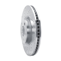R1 Concepts R1 20-25 Ford BRONCO Sport Front Left Drilled & Slotted Silver Brake Rotor
