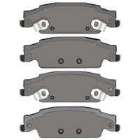 DFC 03-11 Cadillac STS Rear 5000 Advanced Ceramic Brake Pads