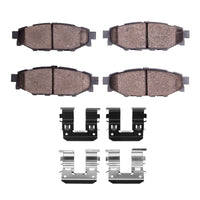 R1 Concepts R1 2005-2023 Subaru Impreza Rear R1 Performance Sport Pads & Hardware Kit