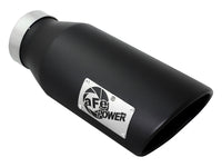 aFe MACHForce XP 4in Exhausts Cat-Back SS Side Exit 14-17 Dodge Ram 2500 V8-6.4L Hemi w/ Black Tips