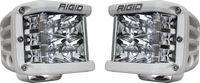 Rigid Industries D-SS - Spot - Set of 2 - White Housing