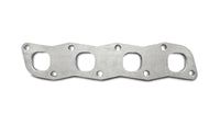 Vibrant T304 SS Exhaust Manifold Flange for Nissan KA24 motor 3/8in Thick