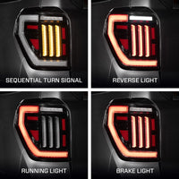 Form Lighting 2010-2024 Toyota 4Runner LED Tail Lights Red (Pair)