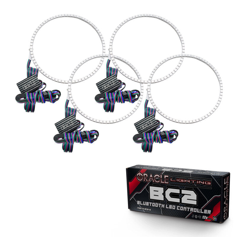 ORACLE Lighting Oracle Hyundai Tiburon 07-08 Halo Kit - ColorSHIFT w/ BC1 Controller