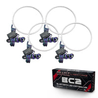 ORACLE Lighting Oracle Hyundai Tiburon 07-08 Halo Kit - ColorSHIFT w/ BC1 Controller