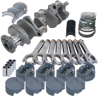 Eagle Pontiac 455 4.500in Crank 6.800in H-Beam -6cc Flat Top 4.155in Pistons Rotating Assembly