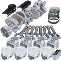 Eagle Chevy LT1 350 1Pc 3.750in Crank 5.700in I-Beam Rods -18cc 4.040in Pistons Rotating Assembly