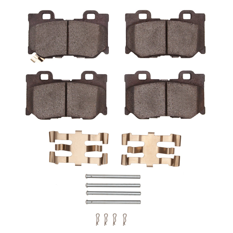 DFC 24-25 Nissan Z Rear 5000 Advanced Low Metallic Brake Pads and Hardware Kit