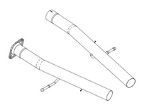 CORSA Performance Corsa 2018-2024 Dodge Durango SRT Sport to Xtreme Non-Resonated Head Pipe Conversion Kit