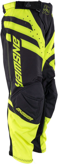 Answer 25 Arkon Nitrus Pants Black/Hyper Acid Youth Size - 20