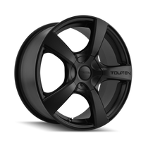 Touren 3190 TR9 16x7 / 5x110/115 BP / 42mm Offset / 72.62mm Hub Matte Black Wheel