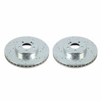 PowerStop Power Stop 16-20 Mercedes-Benz GLC300 Front Evolution Drilled & Slotted Rotors - Pair