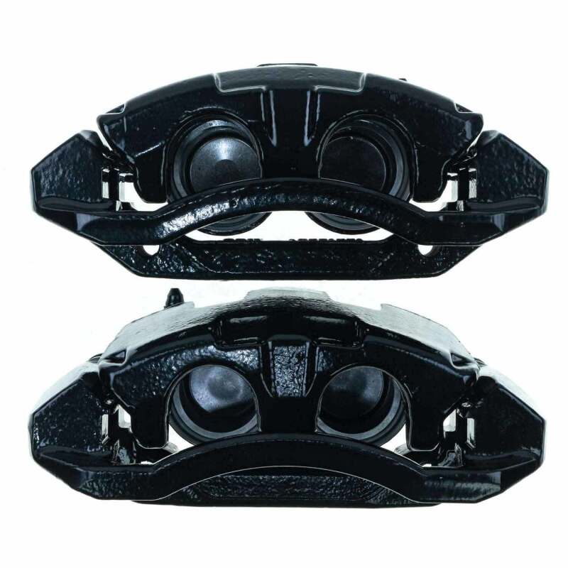PowerStop Power Stop 05-08 Dodge Dakota Front Black Caliper - Pair w/Bracket